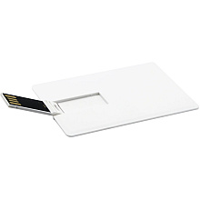 USB Flash 2.0 32 Gb VDK-009, пластик, кредитка, белый 