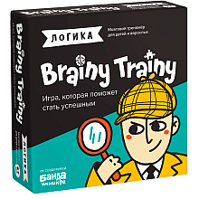 Игра настольная Brainy Trainy "Логика"