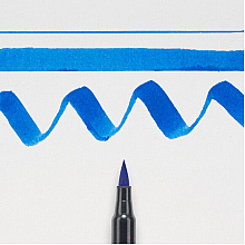 Маркер акварельный "Koi Color Brush", лазурный