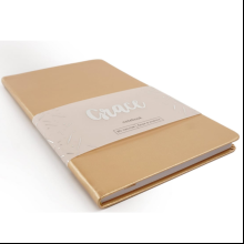 Книга записная "Grace. Золото", А5, 80 страниц 