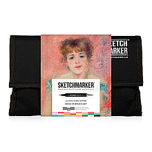 Набор маркеров перманентных "SKETCHMARKER & Pushkinskiy Brush. Ренуар", 24 шт.