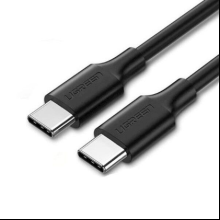 Кабель UGREEN US286-10306, Type-C 2.0 to Type C, 2 м, черный