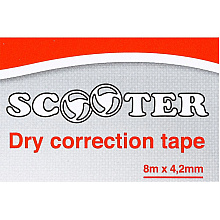 Корректирующий роллер "Scooter", лента, 4.2x8 мм/м