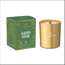 Свеча ароматическая PLANTES&PARFUMS "Frosted Fir", 180 гр