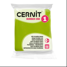 Полимерная глина "Cernit № 1 (Number One)", 56 г, 601 лаймовый зеленый