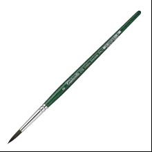 Кисть для рисования "Tintoretto Emerald", синтетика, круглая, №8