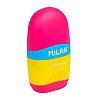 Ластик-точилка Milan "Capsule Mix", 1 отверстие, с контейнером - 2