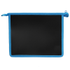 Папка для тетрадей "Драйв", А5, на молнии, пластик, картон, черный/серый - 2