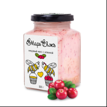 Медовый мусс "МарьЯжъ" с клюквой, 300 гр 