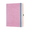Блокнот Castelli Milano "Aquarela Mallow", А4, 96 листов, клетка, бирюзовый - 2