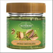Паста "Dubai Chocolate", фисташковая с кадаифом, 200 г 