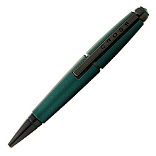 Ручка-роллер Cross "Edge Matte Green Lacquer", 0.7 мм, зеленый, черный, стерж. черный