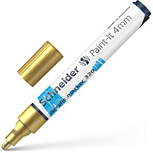 Маркер акриловый "Schneider Paint-It 320", золотой