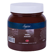 Краски акриловые "Ладога", 408 умбра жженая, 220 мл., банка