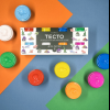Тесто для лепки "HappyColor", 8 цветов, 160 гр. - 4