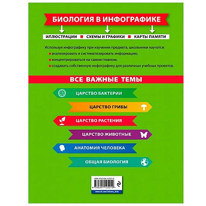 Книга "Биология в инфографике", Оксана Мазур - 14