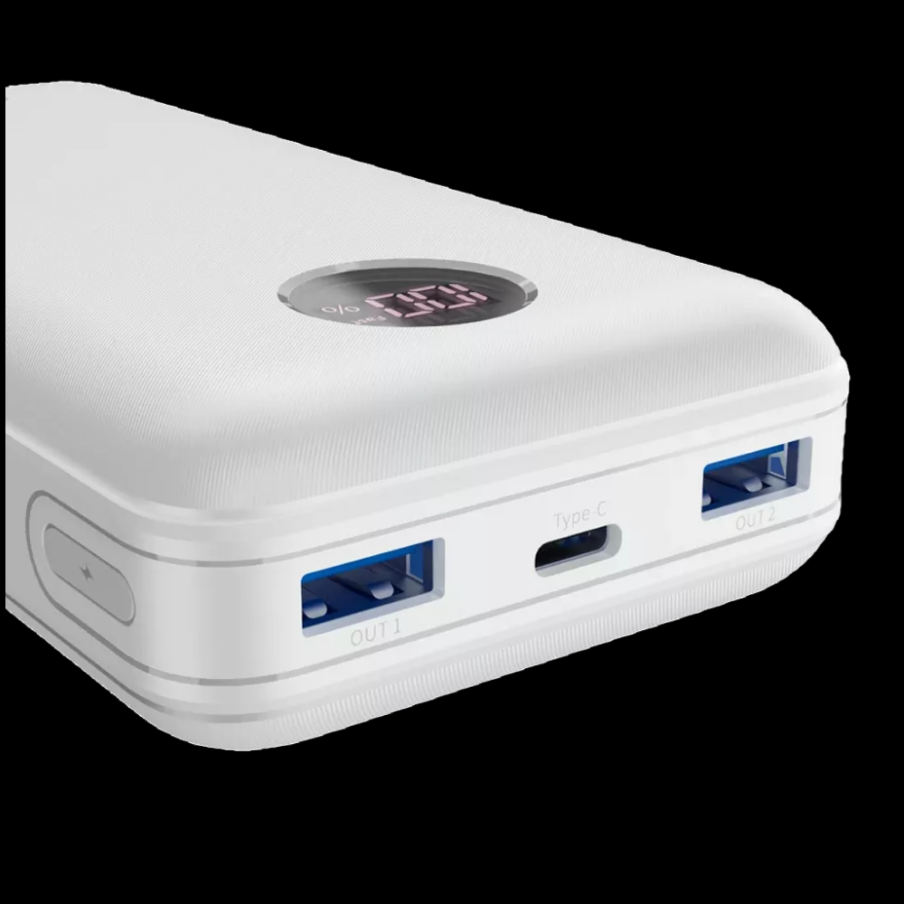 Внешний аккумулятор CANYON "PB-2002", 20000mAh, белый - 3