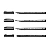 Набор ручек капиллярных "Professional Fine Liners", 4 штуки - 4
