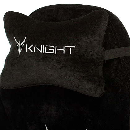Кресло игровое Бюрократ Knight N1 Fabric, ткань, черный - 10