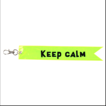 Брелок "Keep calm", желтый