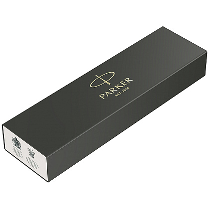Ручка-роллер Parker "IM Vibrant Rings T315 Marine Blue PVD", 0,5 мм, черный, синий, стерж. черный - 7