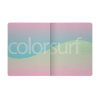 Тетрадь "Color surf", A5, 48 листов, клетка, скоба сбоку, ассорти - 7