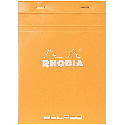 Блокнот "Rhodia", A5, 80 листов, клетка, оранжевый