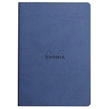 Блокнот "Rhodiarama", A5, 32 листа, линейка, сапфировый