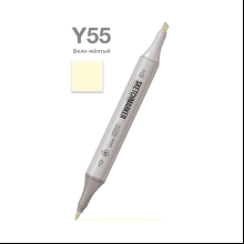 Маркер художественный "Brushmarker", художественный, Y55 бело-жёлтый