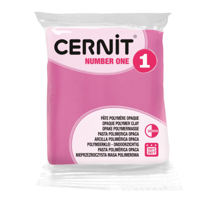 Полимерная глина "Cernit № 1 (Number One)", 56 г, 922 фуксия - 2