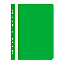 Папка-скоросшиватель с перфорацией "Office Product", A4, зелёный