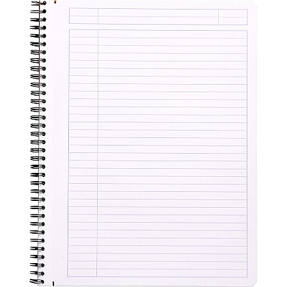 Блокнот "Rhodia", А4+, 160 страниц, в линейку, оранжевый - 2