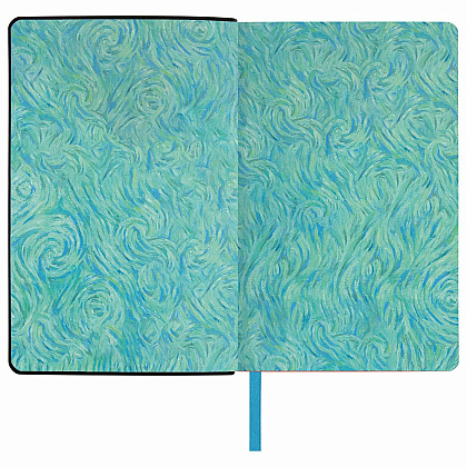 Ежедневник недатированный "Van Gogh", А5, 136 страниц, голубой - 5