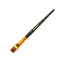 Кисть "Roubloff", имитация колонка, плоская, на короткой ручке №14