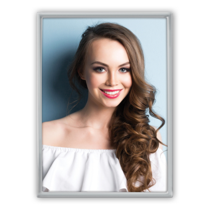 Фоторамка "SILVIA", 10х15 см, металл со стеклом, серебристый