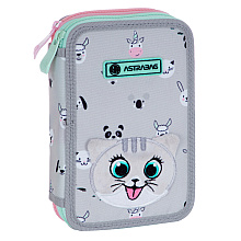 Пенал "Kitty the cute", 2 отделения