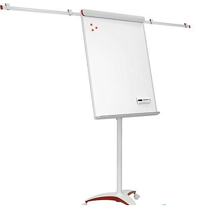 Флипчарт 2x3 "Mobilchart Pro Red" (TF18), 100x70 см