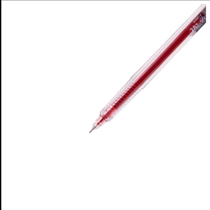 Ручка гелевая "My-Gel Standard", 0.5 мм, прозрачный, стерж. красный - 4