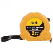Рулетка Deli YS EDL9002B, 2 м х 13 мм, желтый, черный
