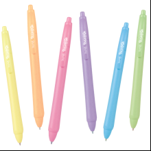 Ручка шариковая "Pastel", 0.7 мм, ассорти, стерж. синий