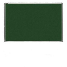 Магнитная доска зеленая в алюминиевой рамке, 90x120 см