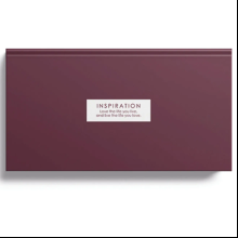 Планинг недатированный "Classic. Maroon", 172x97x8 мм, 64 листа, бордовый