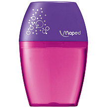 Точилка Maped "Shaker", 1 отверстие, с контейнером