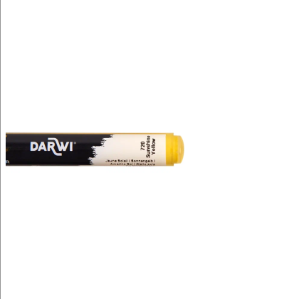 Маркер акриловый "Darwi.Marbel" 720, солнечный желтый - 4