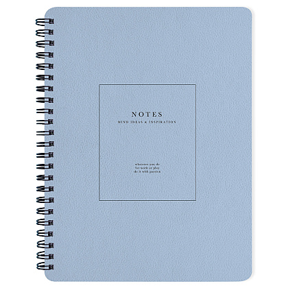 Тетрадь "Notes", А5, 96 листов, клетка, голубой