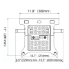 Адаптер для ноутбука NB FP-2, черный - 3