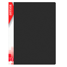 Папка c файлами "Office Product", 40 карманов, черный