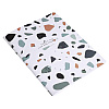 Тетрадь "Terrazzo", А4, 48 листов, клетка, голубой - 3