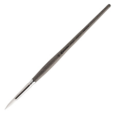 Кисть "Escoda Perla 1430", синтетика белая, круглая, №8