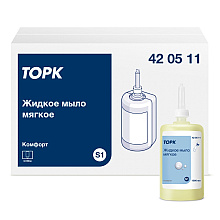 Мыло жидкое TORK Комфорт S1, 1 л, мягкое (420511)